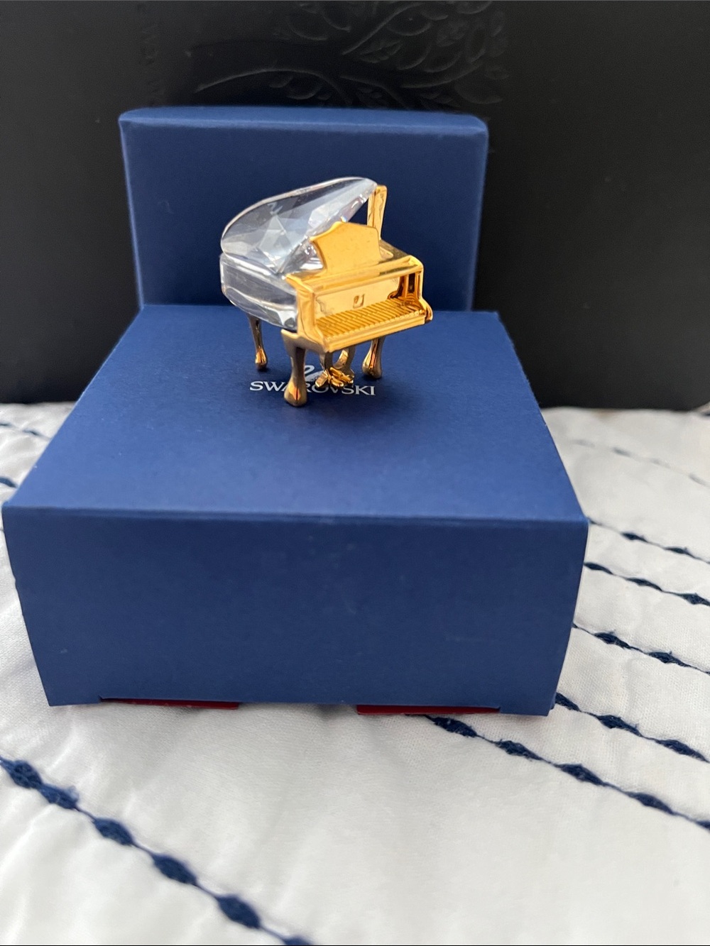 Swarovski crystal piano